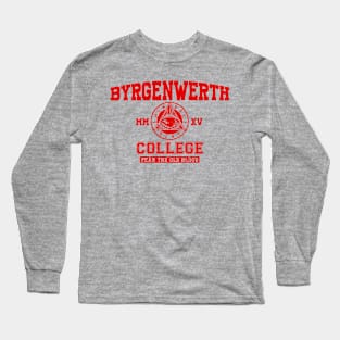 Byrgenwerth College (Red) Long Sleeve T-Shirt